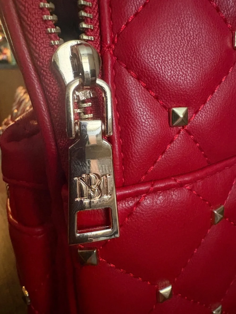 NWT Quilted/Studded Backpack